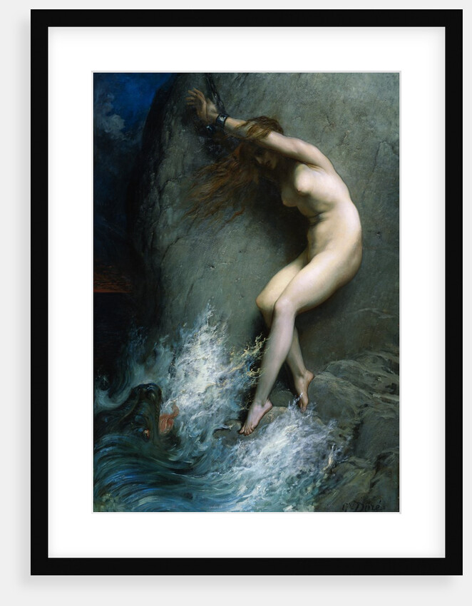 Andromeda by Gustave Dore