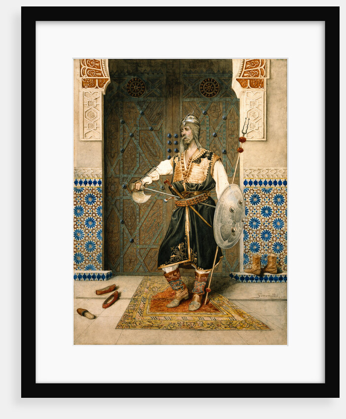 The Harem Guard by Attilio Simonetti