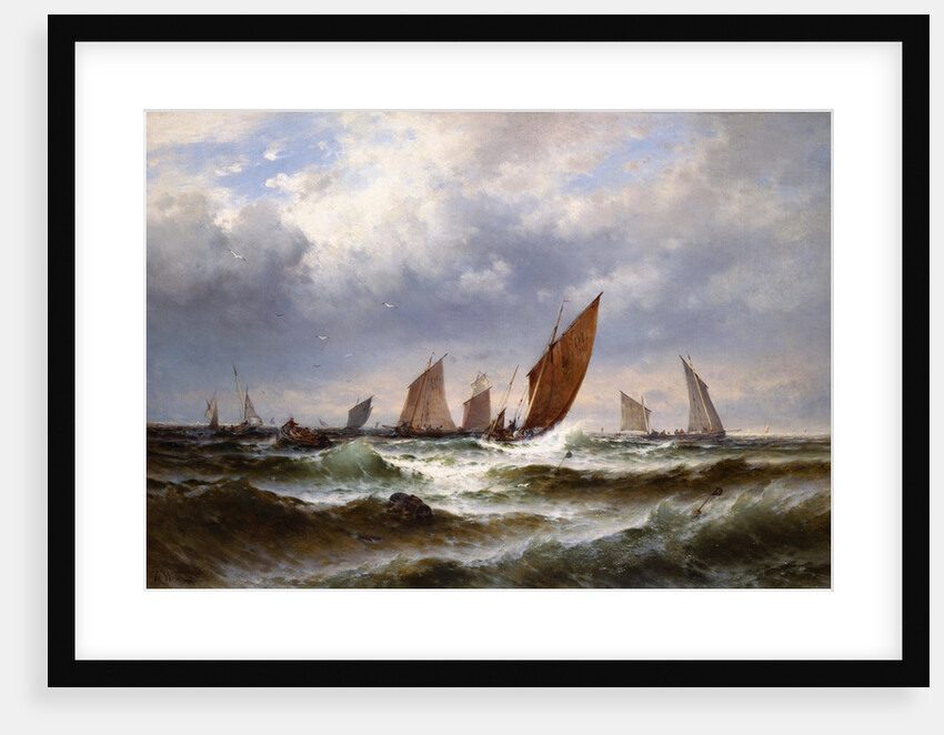 Shipping in Choppy Seas by Theodore Weber