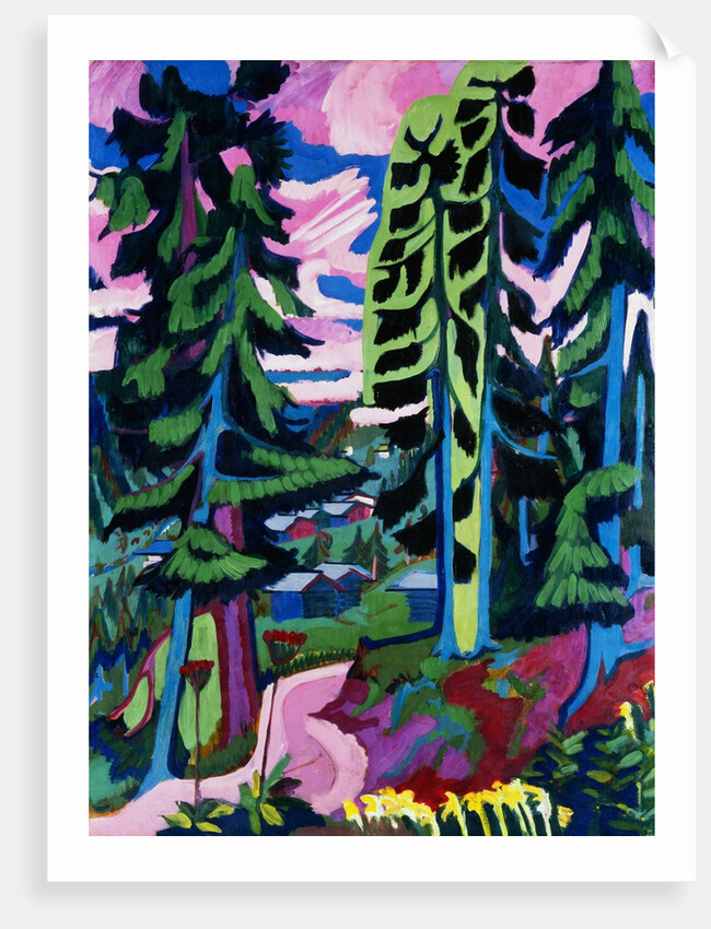 Wildboden by Ernst Ludwig Kirchner