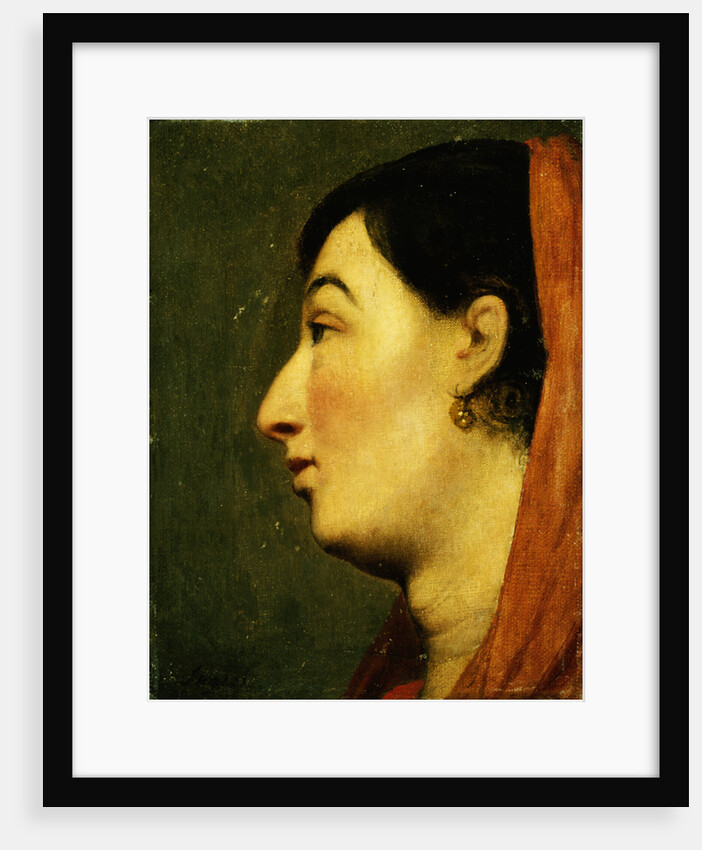 Portrait of a Jewess by Jean Auguste Dominique Ingres