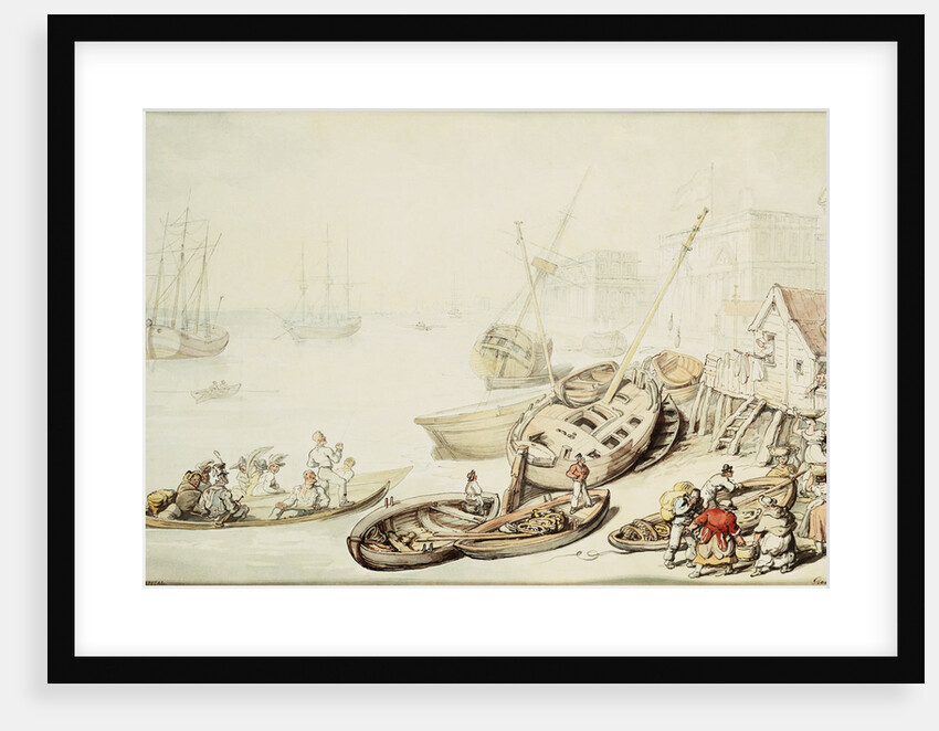 Greenwich Hospital by Thomas Rowlandson