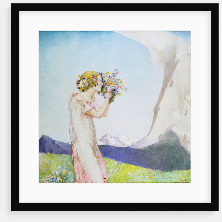 Flora Alpina by Edward Reginald Frampton