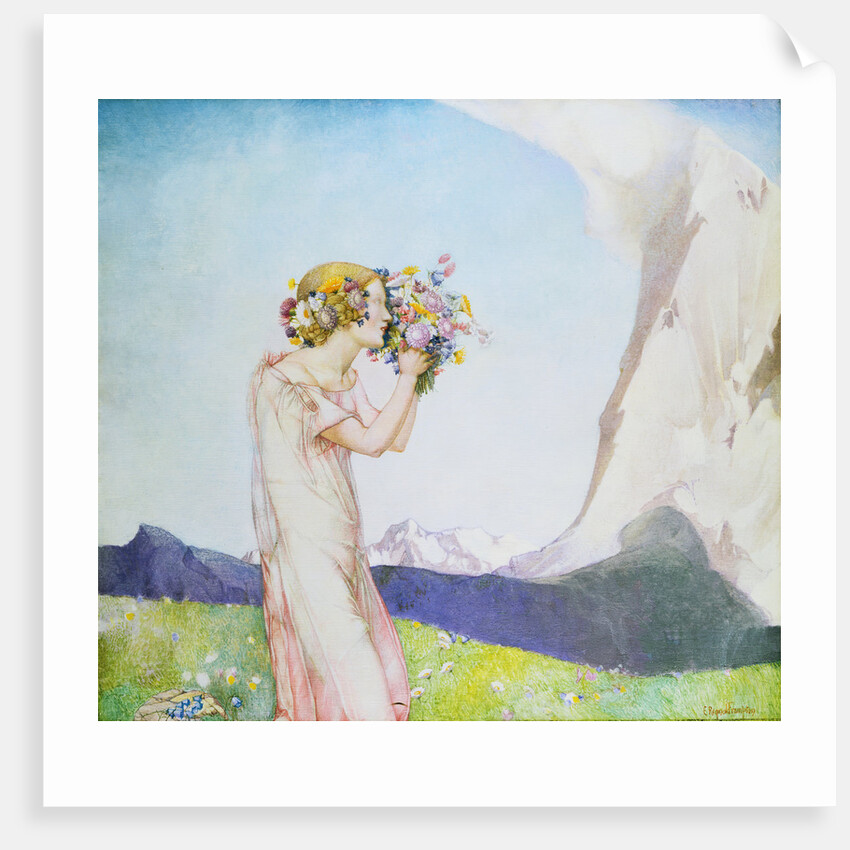 Flora Alpina by Edward Reginald Frampton