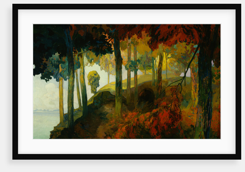 An Arcadian Landscape by Georges de Feure