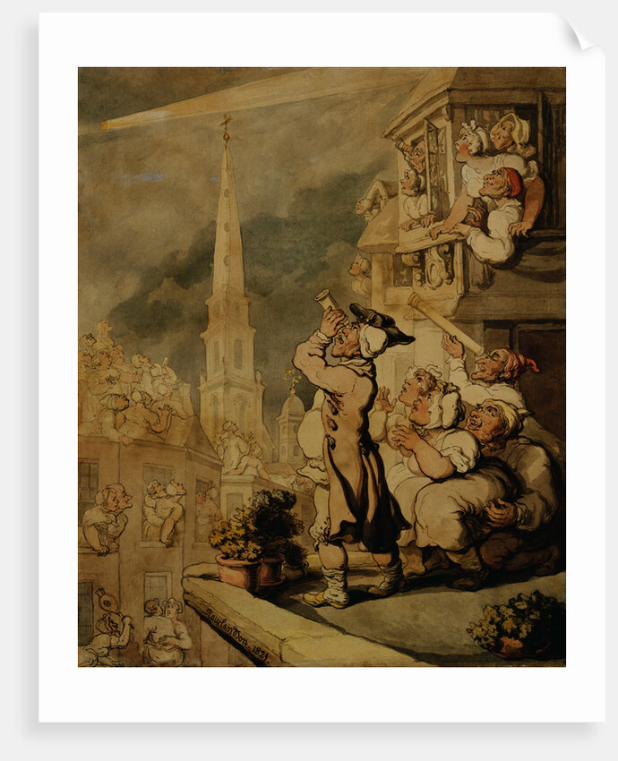 The Comet by Thomas Rowlandson