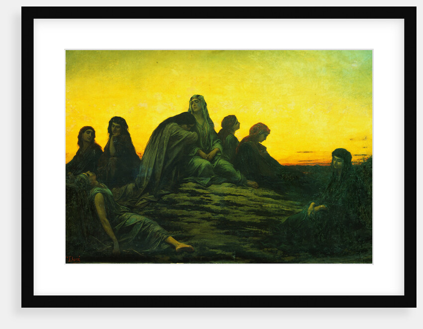 Jepthah's Daughter by Gustave Dore
