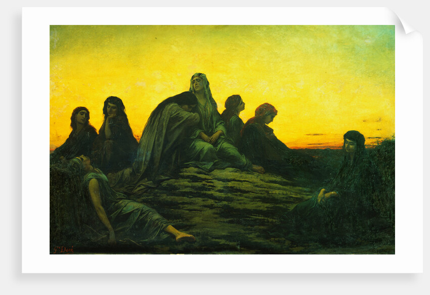 Jepthah's Daughter by Gustave Dore