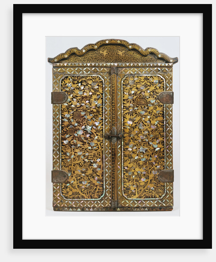 Momoyama Period Portable Shrine Depicting the Virgin and Child (Closed) by Anonymous