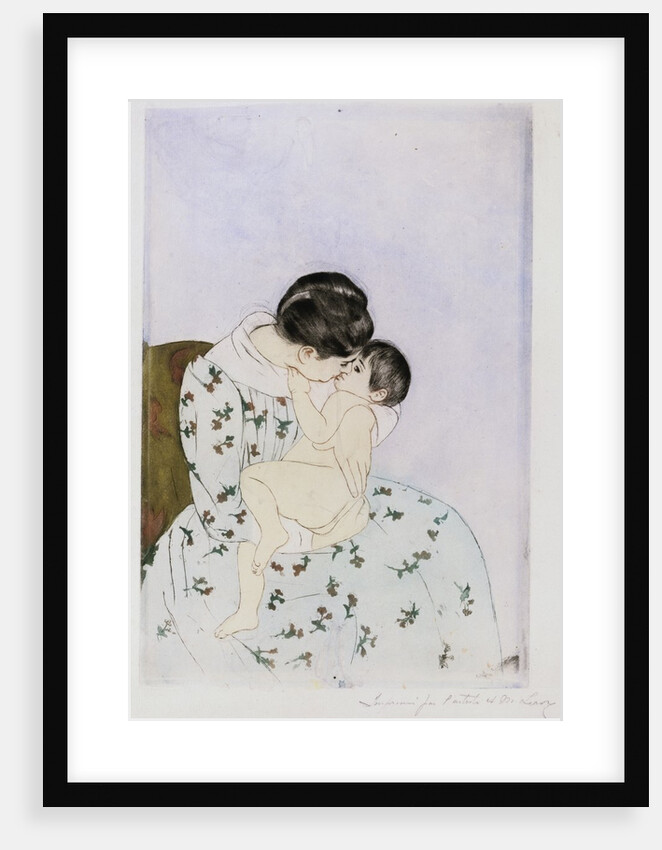 Mother's Kiss by Mary Cassatt