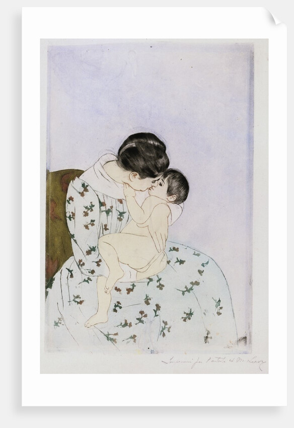 Mother's Kiss by Mary Cassatt