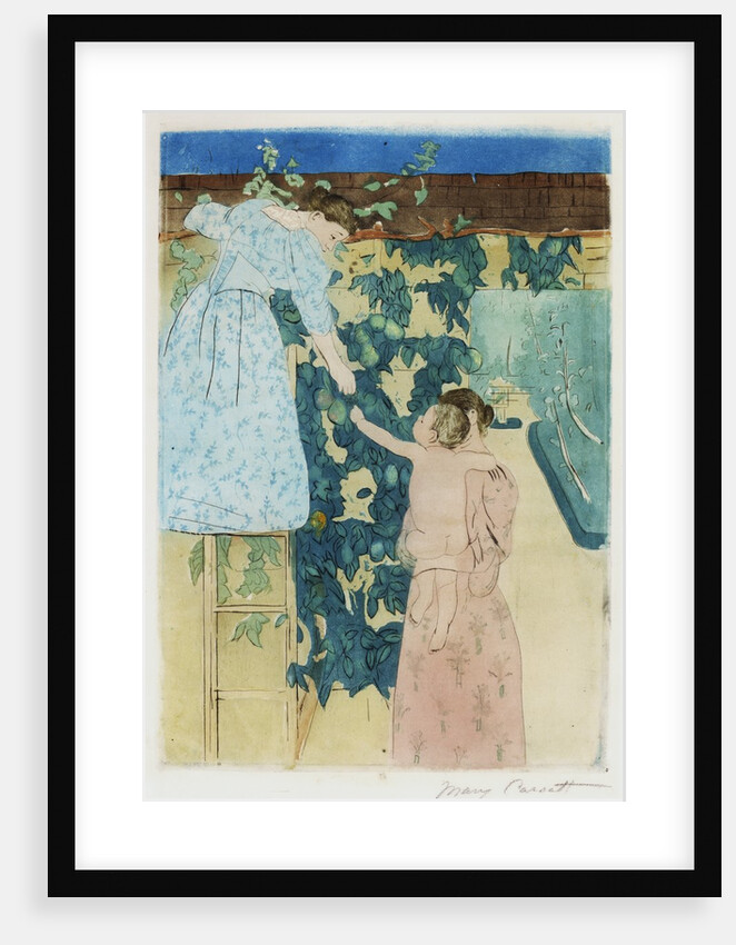 Gathering Fruit by Mary Cassatt