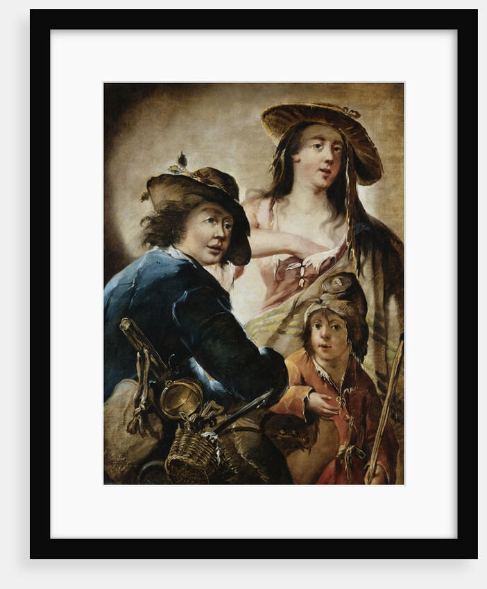 A Gypsy Family by Matthaus Loder