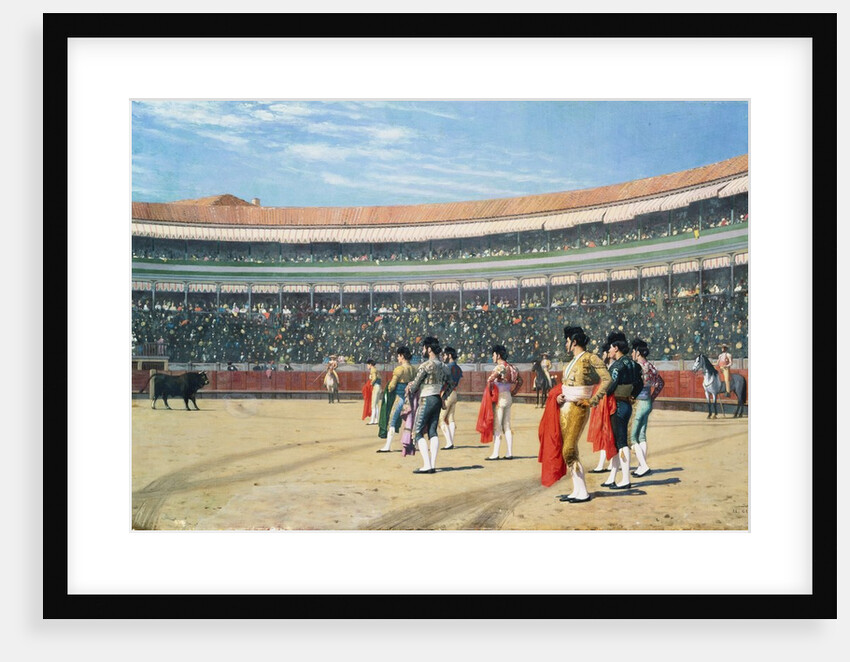 The Entry of the Bull by Jean Leon Gerome