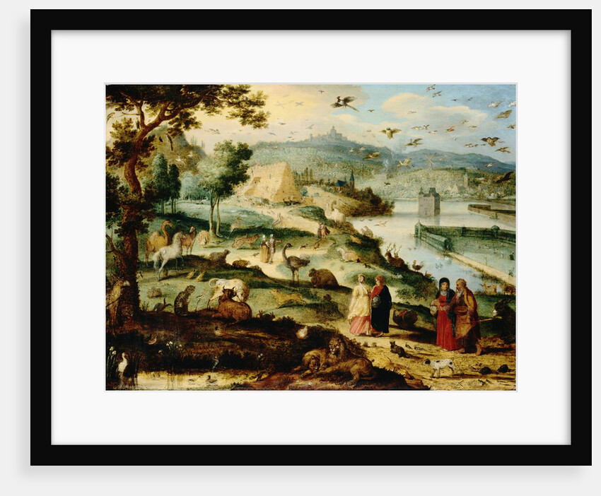 Noah's Ark Attributed to Lazarus van der Borcht by Anonymous