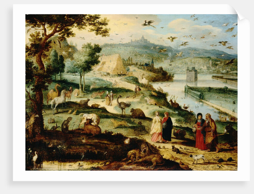 Noah's Ark Attributed to Lazarus van der Borcht by Anonymous