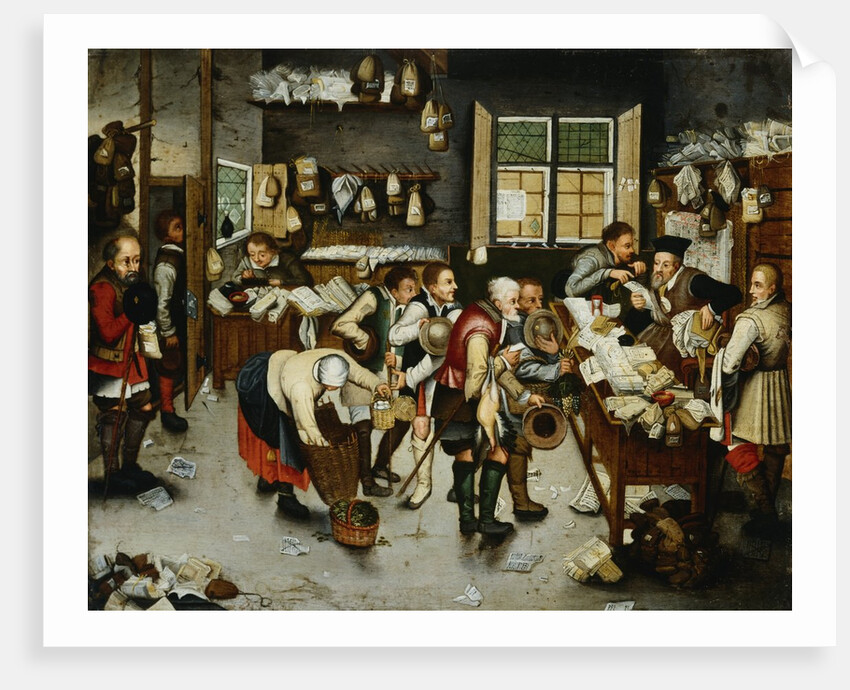 Peasants Paying Tithes by School of Pieter Brueghel the Younger