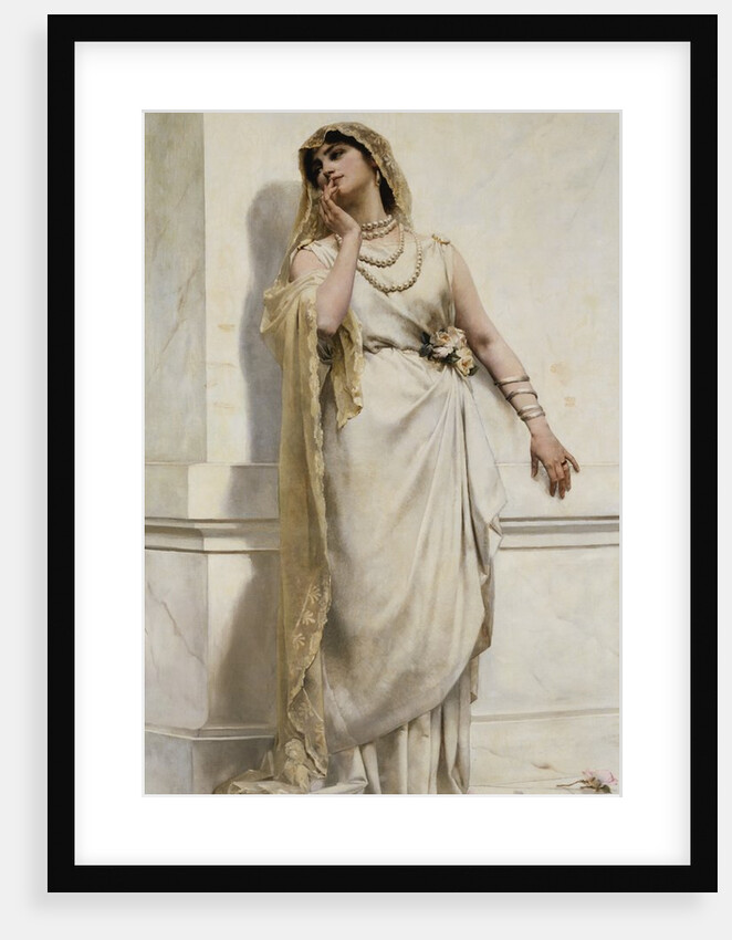 A Classical Beauty by Alcide Theophile Robaudi