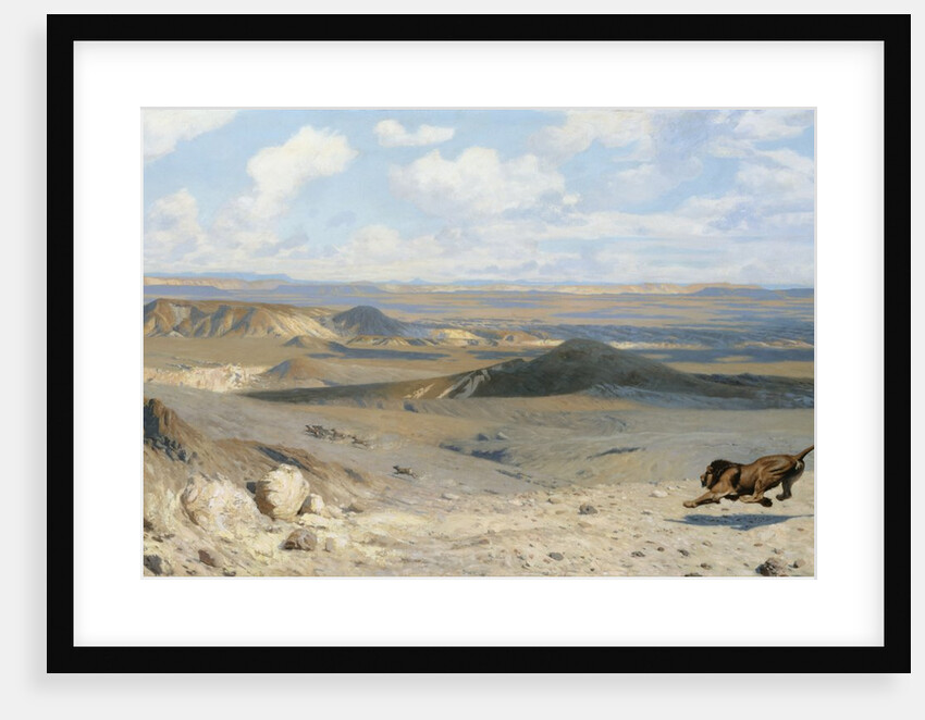 The Chase by Jean-Leon Gerome