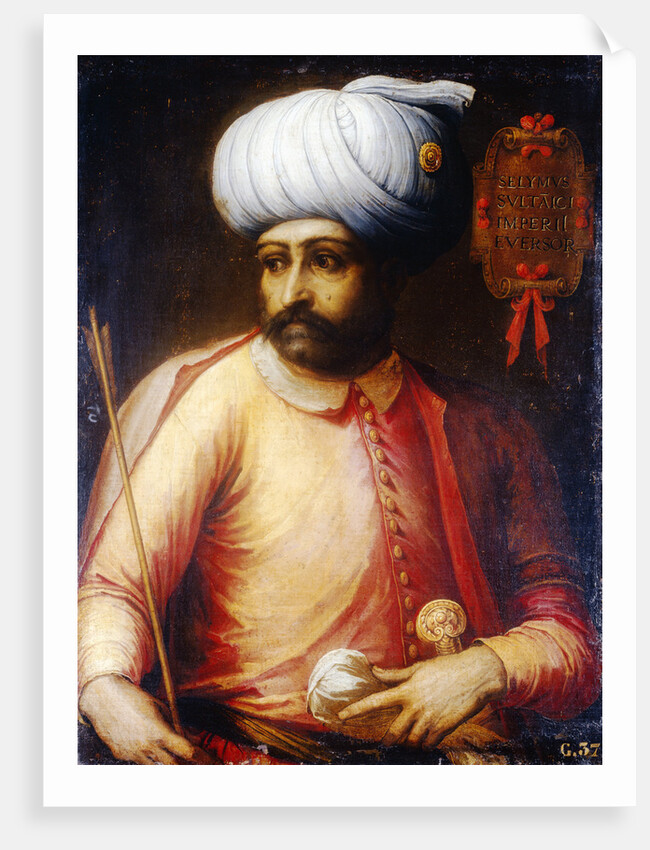 Portrait of Suleyman, Eversor to the Imperial Sultan by Florentine School