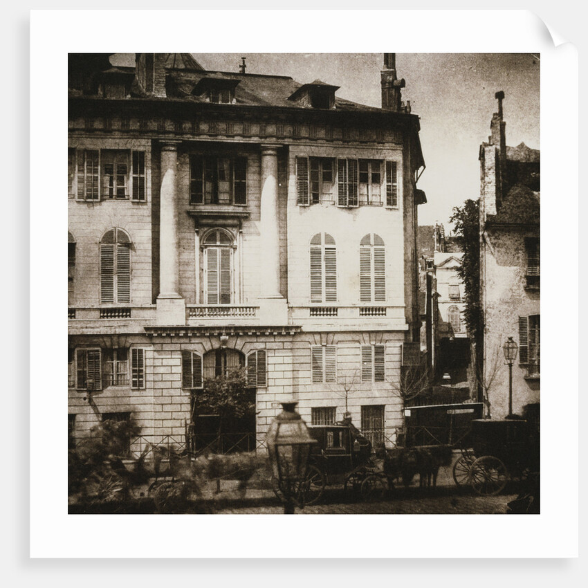 The Boulevard, Paris by William Henry Fox Talbot