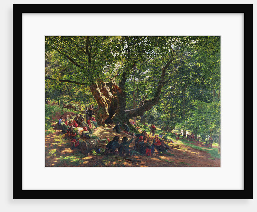 Robin Hood and His Merry Men in Sherwood Forest by Edmund George Warren