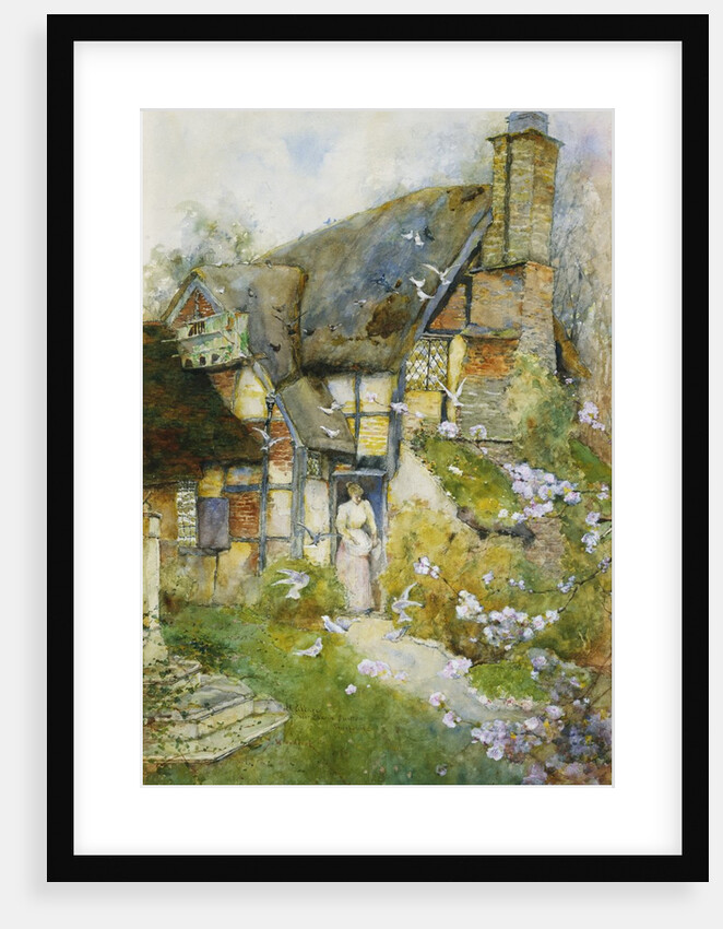 An Old Cottage near Church Stretton, Shropshire by David Woodlock