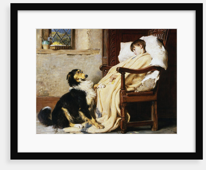 Old Playfellows by Briton Riviere