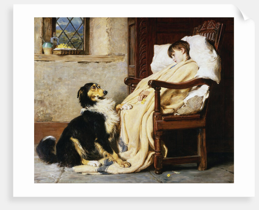 Old Playfellows by Briton Riviere