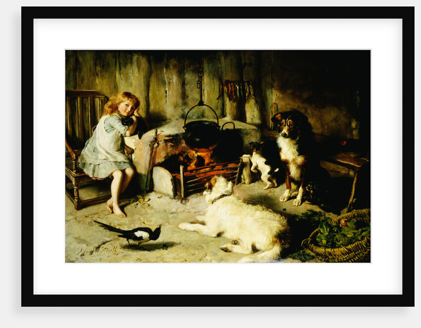 A Watched Pot Never Boils by Alfred William Strutt