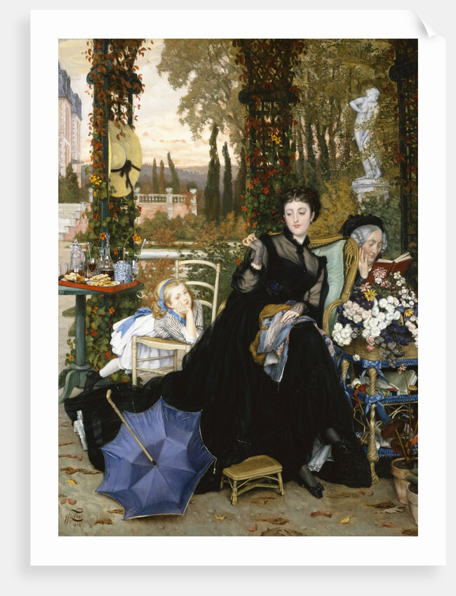 A Widow by James Tissot