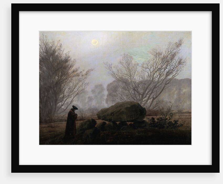 Walk at Dusk by Caspar David Friedrich