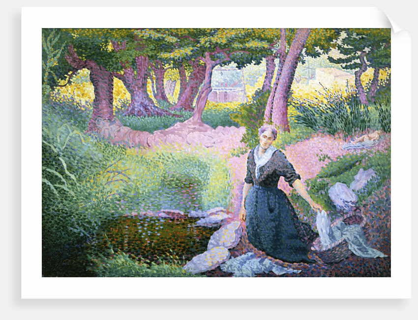The Washer-Woman by Henri Edmond Cross