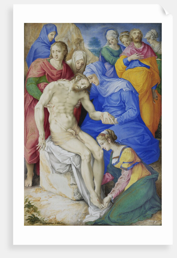 The Lamentation by Giorgio Giulio Clovio