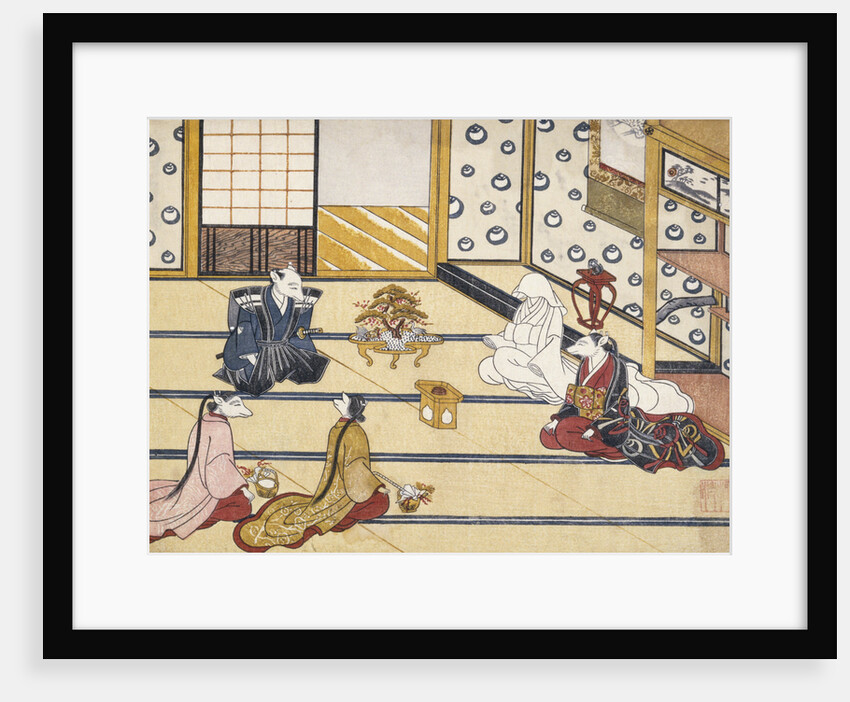 Kitsune no Yomeiri - The Fox's Wedding Series Print by Tachibana Minko
