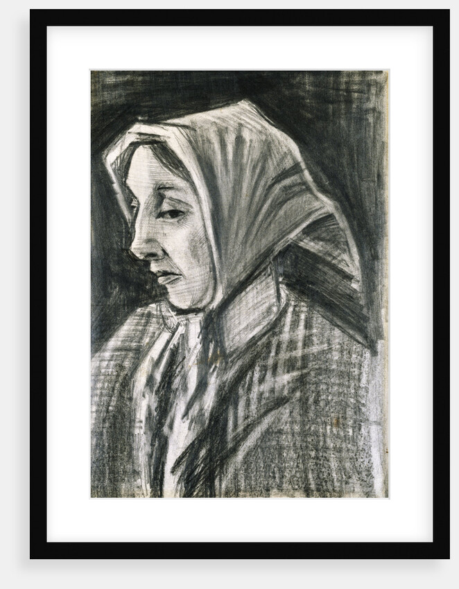 Sien: Facing Left by Vincent Van Gogh