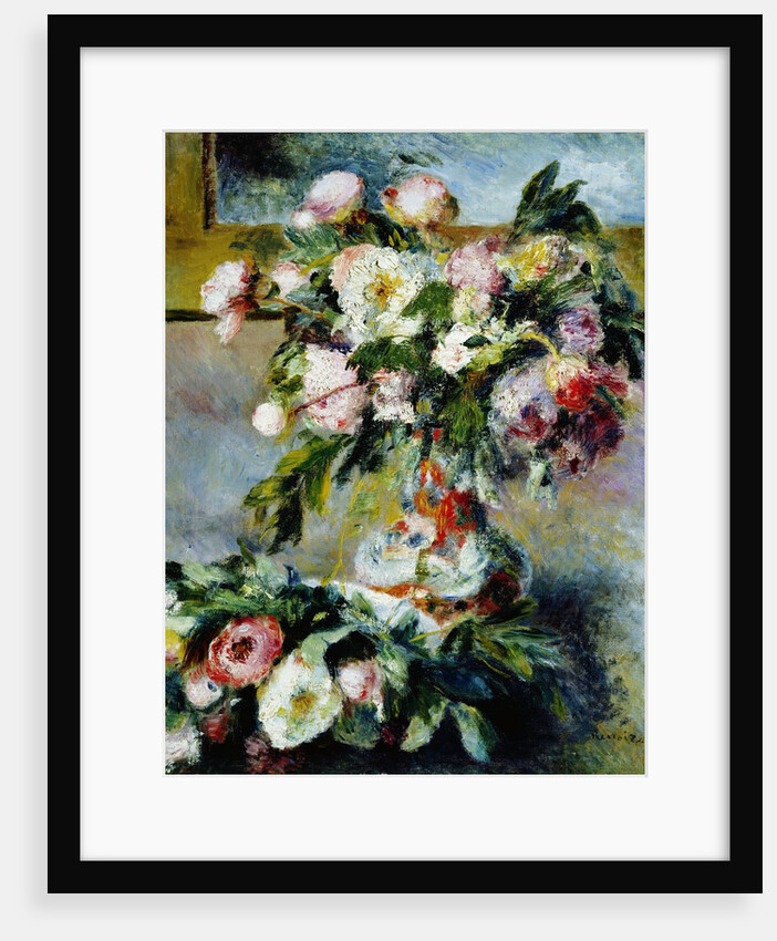 Peonies by Pierre Auguste Renoir