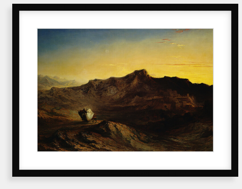 The Flight into Egypt by John Martin