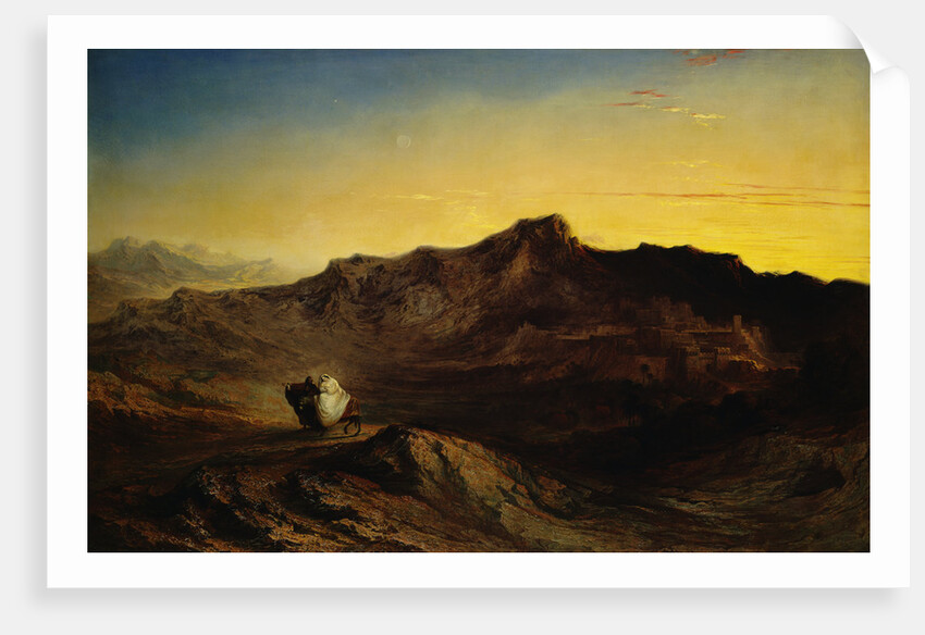 The Flight into Egypt by John Martin
