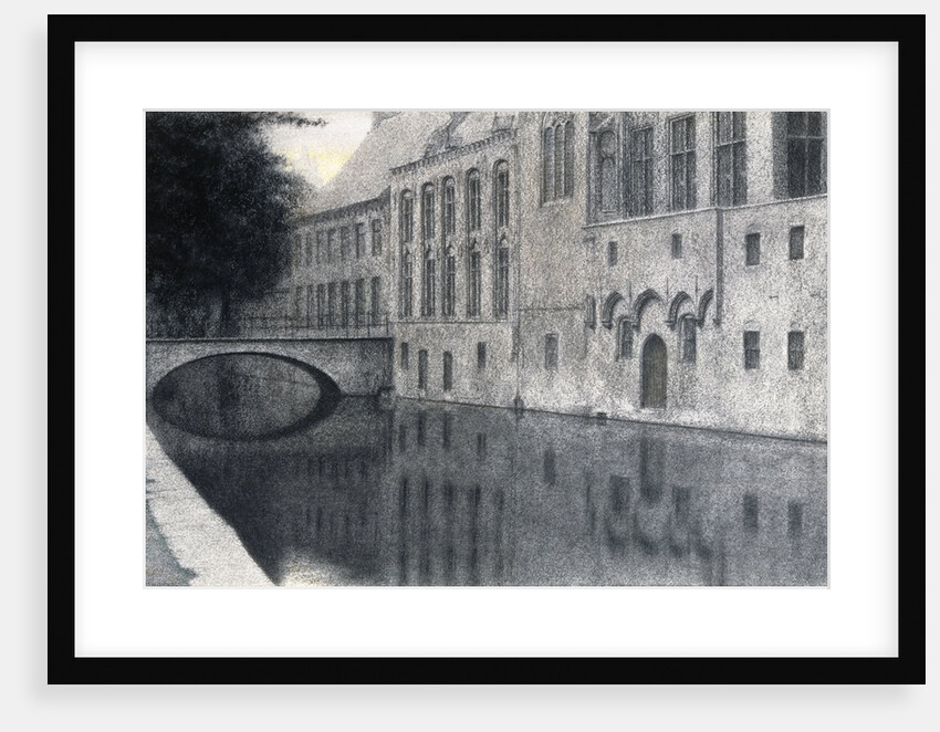 Memories of Flanders (A Canal) by Fernand Khnopff