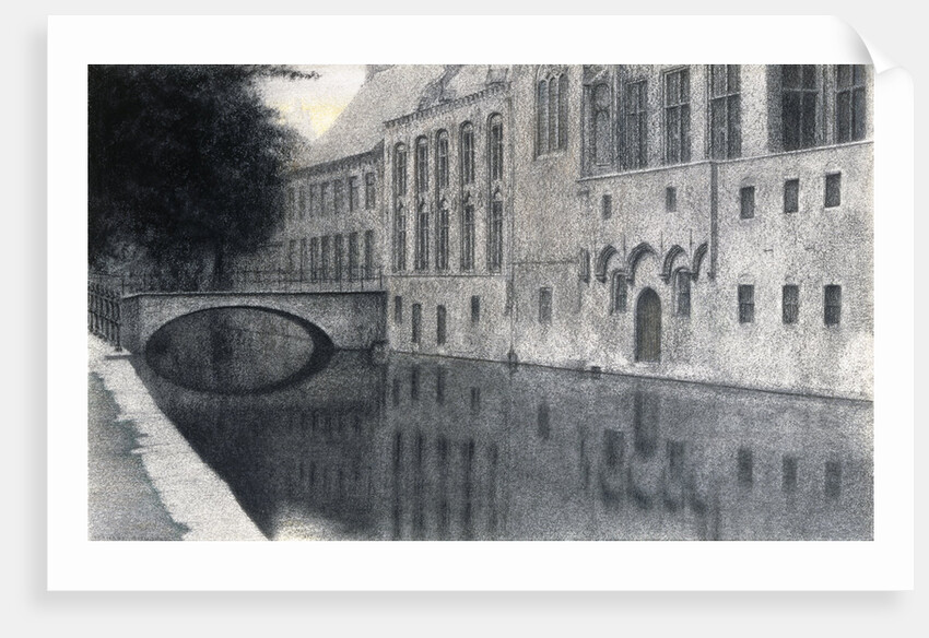 Memories of Flanders (A Canal) by Fernand Khnopff