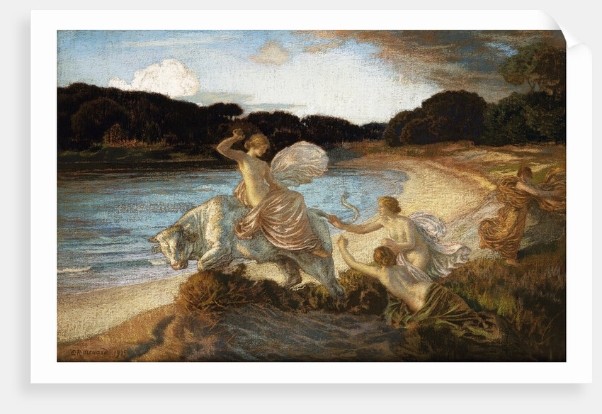 The Rape of Europa by Rene Menard