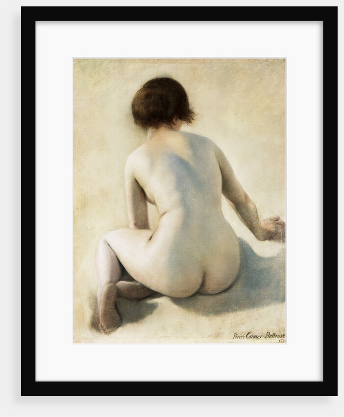 A Nude by Pierre Carrier-Belleuse