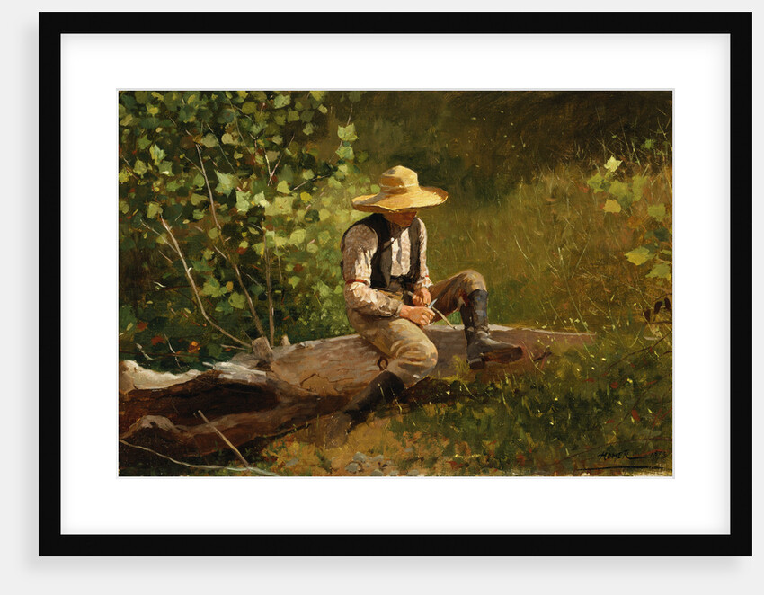 The Whittling Boy by Winslow Homer