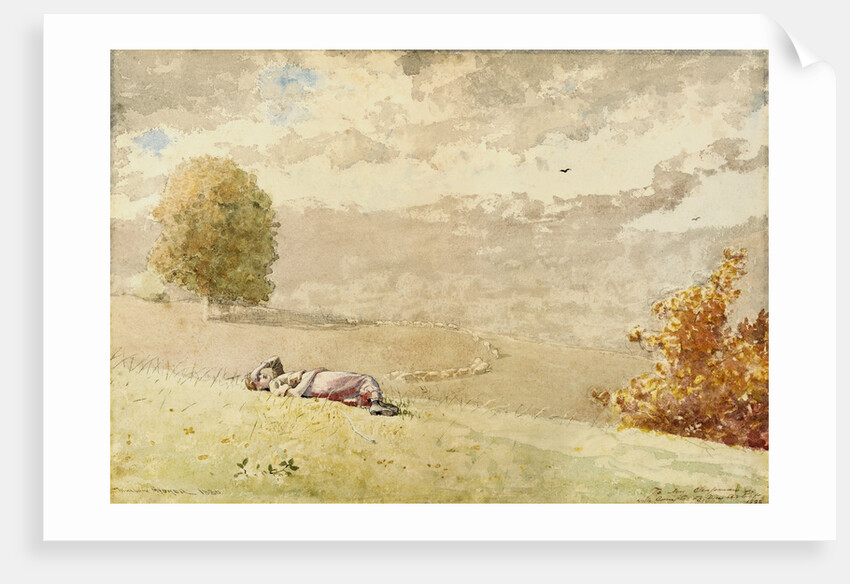 Daydreaming by Winslow Homer