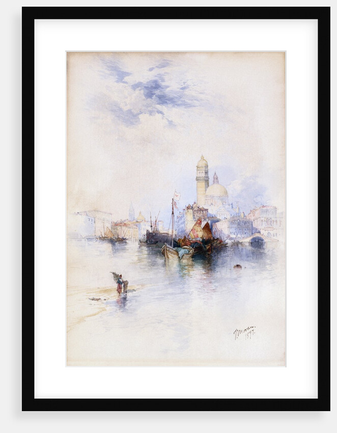 Venice (Watercolor) by Thomas Moran