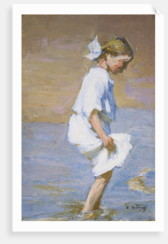 Wading at the Shore by Edward Henry Potthast