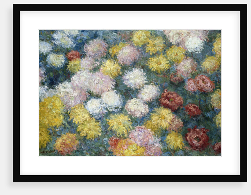 Chrysanthemums (1897) by Claude Monet