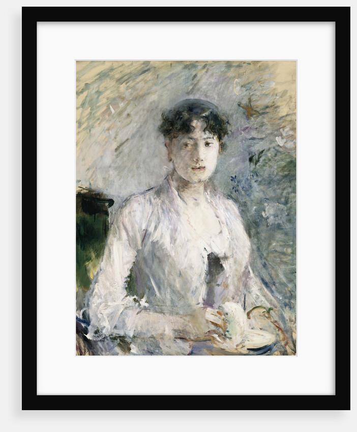 Young Woman in Mauve by Berthe Morisot