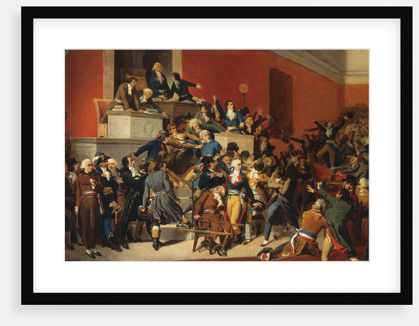 Le 9 Thermidor by Raymond Auguste Quinsac Monvoisin